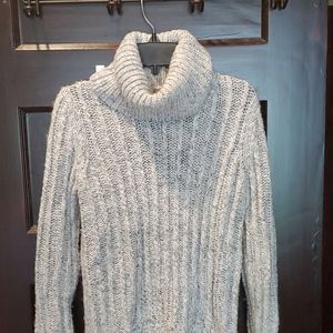 Banana Republic Italian Yarn Grey Turtleneck
